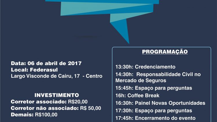 Seminário de Seguros em Porto Alegre