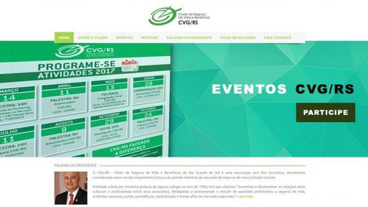 Novo site do CVG-RS