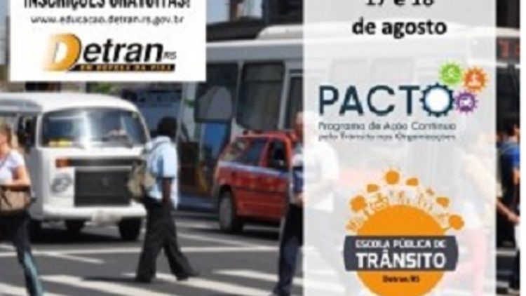 Detran/RS oferece curso de educação para o trânsito nas organizações