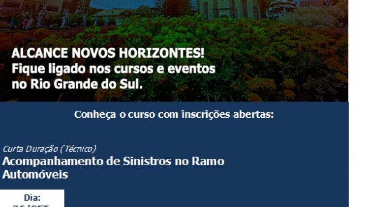 Curso de Acompanhamento de Sinistro no Ramo Automóvel