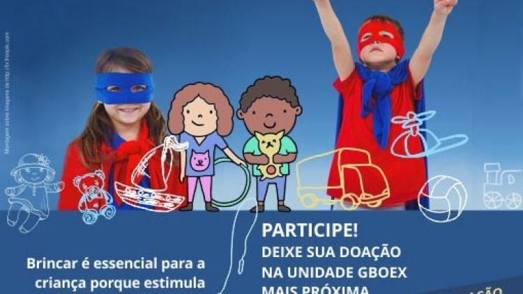 GBOEX promove arrecadação de brinquedos para o Dia das Crianças