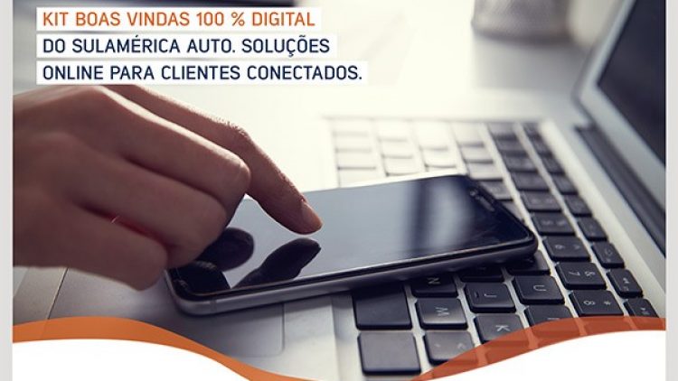 Seguradora oferece kit de boas-vindas 100% digital