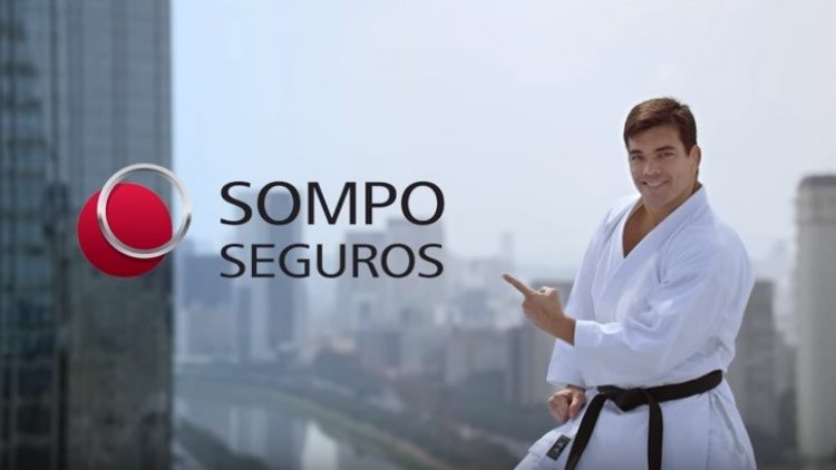 Sompo Seguros lança campanha com o lutador Lyoto Machida