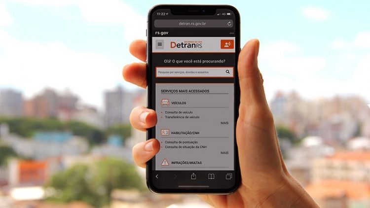 DetranRS lança site com ênfase em serviços e consultas