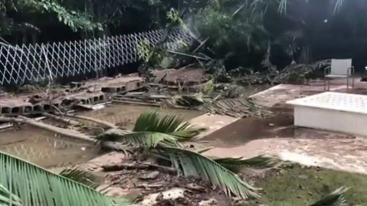 Otávio Mesquita tem prejuízo de R$ 1 milhão após chuvas destruírem sua casa