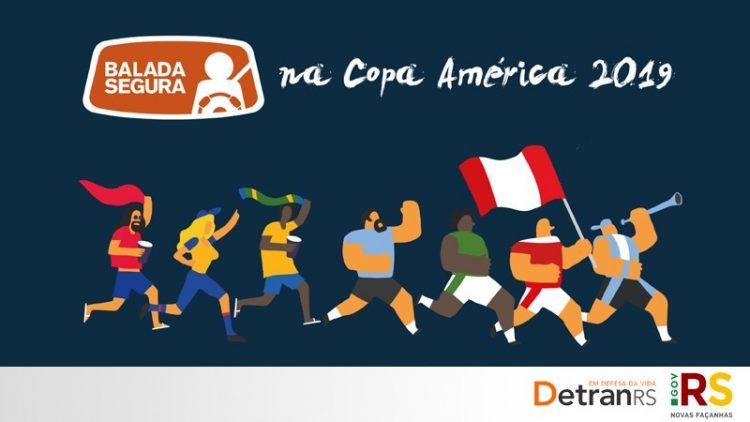 Balada Segura promove ação com torcedores na Copa América