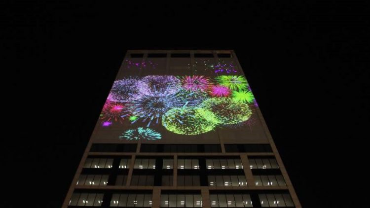 Bradesco Seguros estreia vídeo mapping para celebrar o fim de ano no Rio de Janeiro