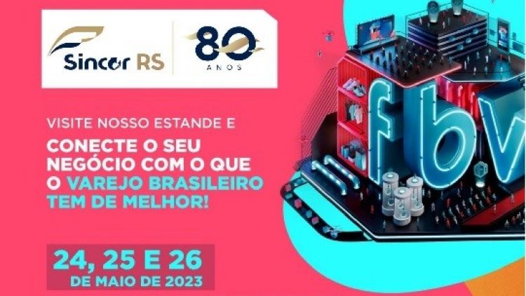 Sincor-RS participa da 10ª Feira Brasileira do Varejo